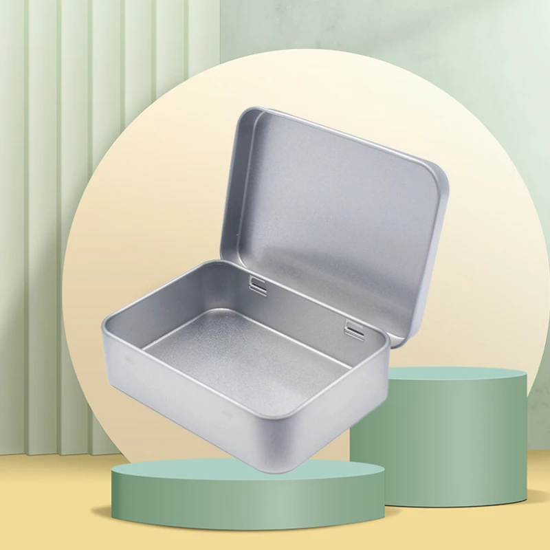 Metal Rectangular Empty Mini Tin Box Tinplate Push Candy Pill Cases Money Coin Jar Hinged Containers Organizer Home Storage Box
Metal Rectangular Empty Mini Tin Box Tinplate Push Candy Pill Cases Money Coin Jar Hinged Containers Organizer Home Storage Box