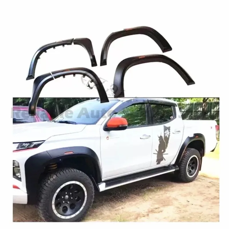 For Mitsubishi TRITON L200 Pickup Truck Fender Flares with Reflective Stripe Automotive Styling Off Road Look Aggressive Design
For Mitsubishi TRITON L200 Pickup Truck Fender Flares with Reflective Stripe Automotive Styling Off Road Look Aggressive Design