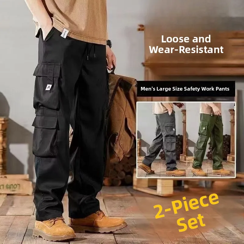 New 2024 Men's Loose Casual Pants Korean Sle Trendy Thin Wide Leg Floor Length Summer Lightweight Trousers
New 2024 Men's Loose Casual Pants Korean Sle Trendy Thin Wide Leg Floor Length Summer Lightweight Trousers