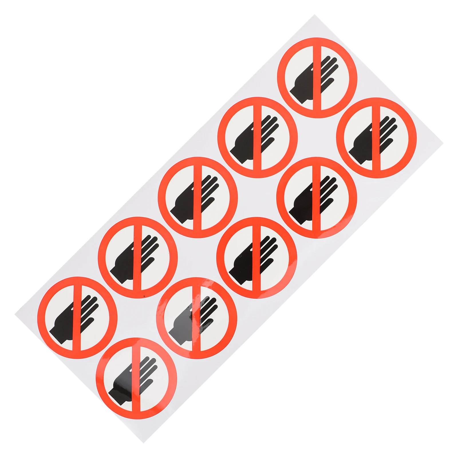 No Touch Warning Stickers Safety Decals Adhesive Labels Machine Caution Signs Do Not Touch PVC Wall Stickers Folder Tag
No Touch Warning Stickers Safety Decals Adhesive Labels Machine Caution Signs Do Not Touch PVC Wall Stickers Folder Tag