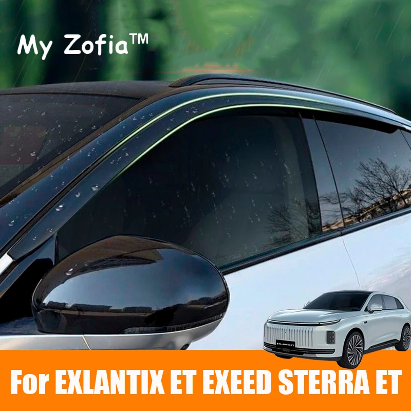 Deflectors For EXLANTIX ET EXEED STERRA ET 2024 2025 Car Side Windows Visors Rain Eyebrow Sun Visor Awning Trim Accessories
Deflectors For EXLANTIX ET EXEED STERRA ET 2024 2025 Car Side Windows Visors Rain Eyebrow Sun Visor Awning Trim Accessories