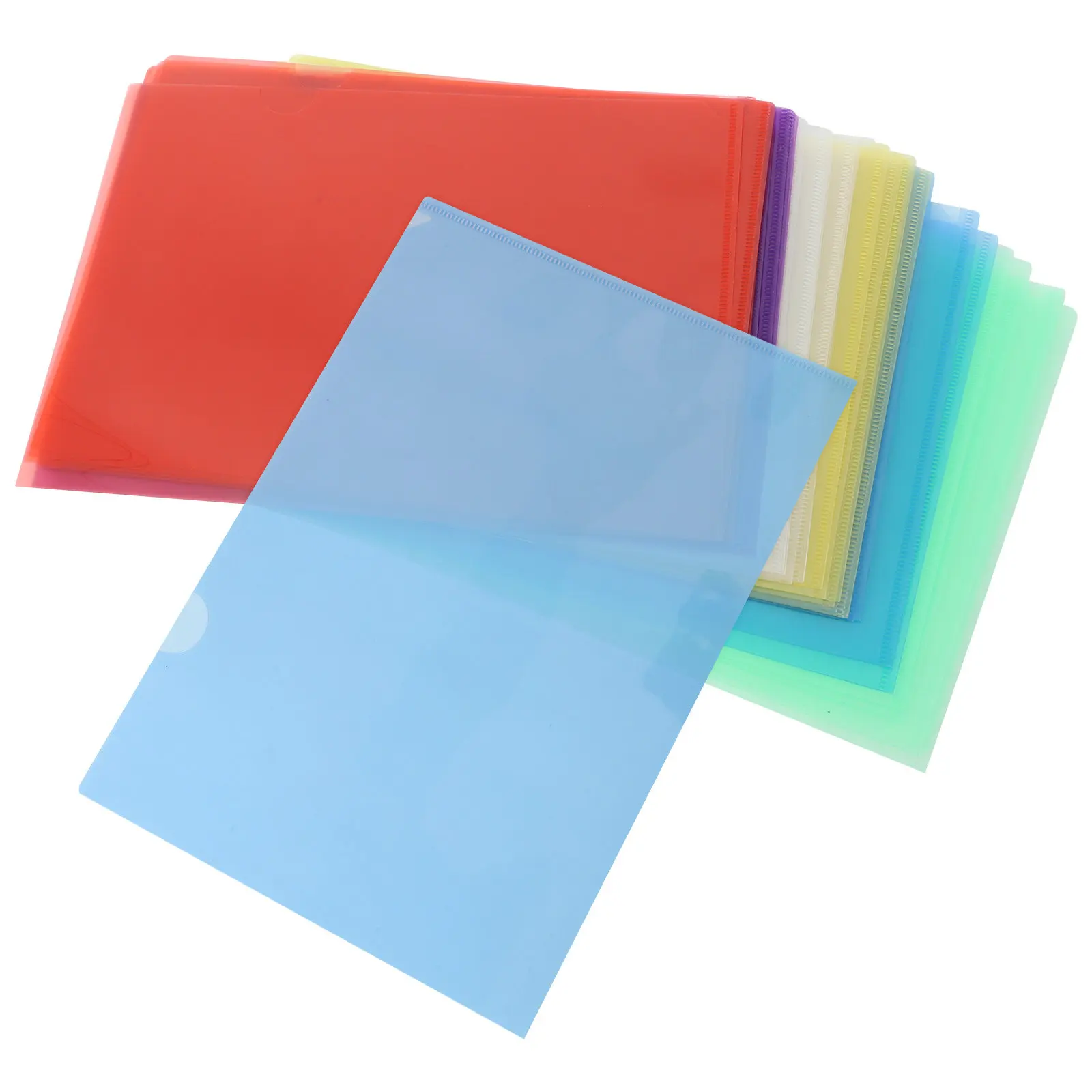 36Pcs Transparent L-Type Plastic File Folders A4 Letter Size Clear Page Protectors for Reports Presentations Documents Storage
36Pcs Transparent L-Type Plastic File Folders A4 Letter Size Clear Page Protectors for Reports Presentations Documents Storage
