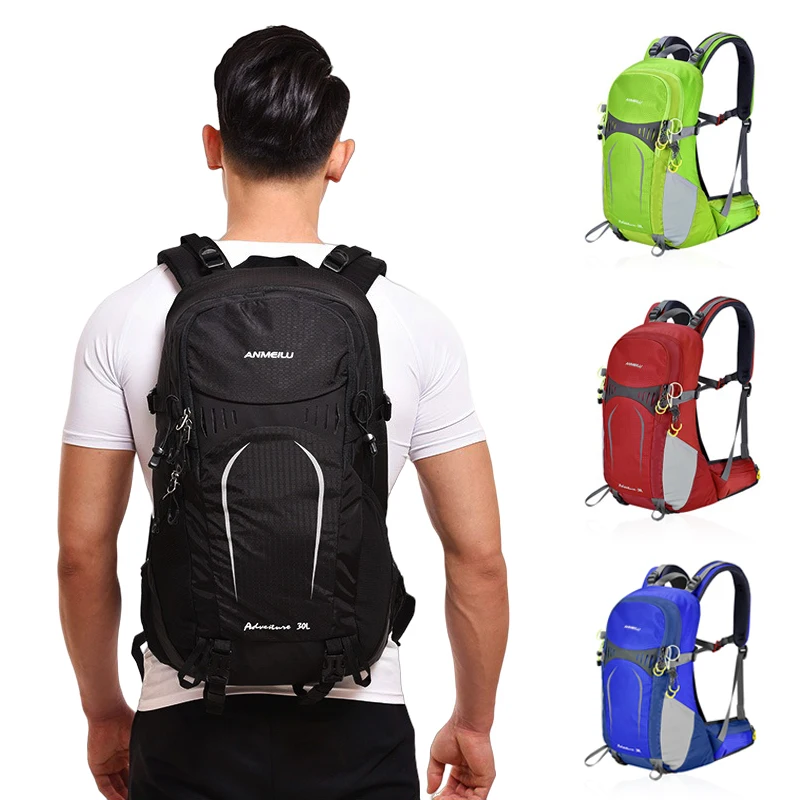 Anmeilu Waterproof Backpack Unisex Outdoor Travel Hiking Camping Mountaineering Hydration Rucksack with Rain Cover
Anmeilu Waterproof Backpack Unisex Outdoor Travel Hiking Camping Mountaineering Hydration Rucksack with Rain Cover