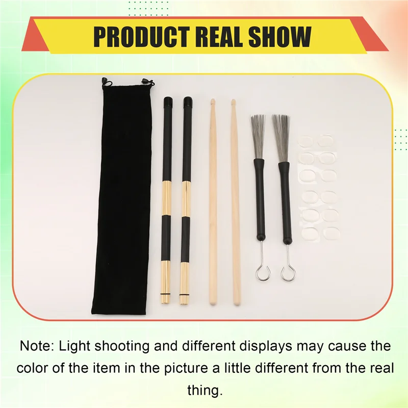 AS98-Drum Sticks Set,5A Wood Drum Sticks,Drum Rods Brushes,Retractable Drum Wire Brushes,Drum Dampeners ,For Kids Adults
AS98-Drum Sticks Set,5A Wood Drum Sticks,Drum Rods Brushes,Retractable Drum Wire Brushes,Drum Dampeners ,For Kids Adults