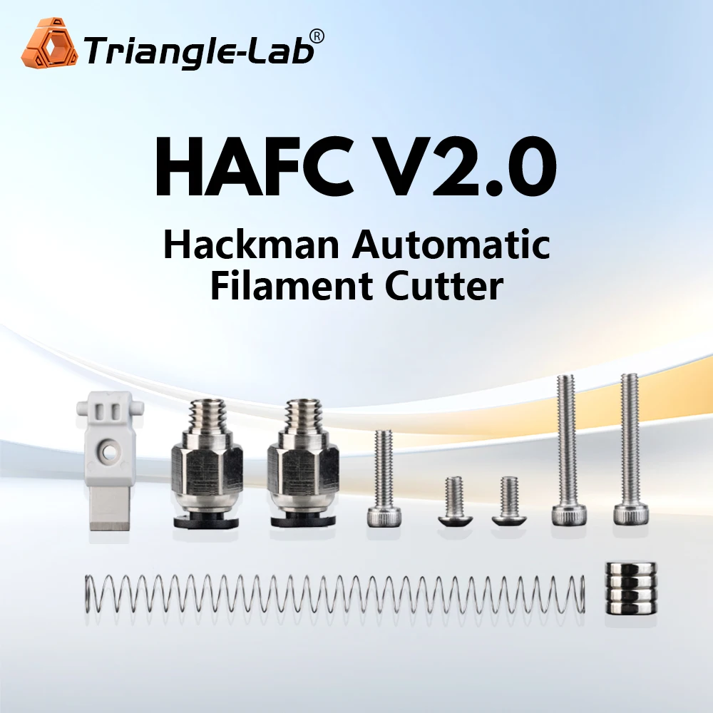 Автоматический резак для филамента Trianglelab HAFC V2 Hackman
Автоматический резак для филамента Trianglelab HAFC V2 Hackman