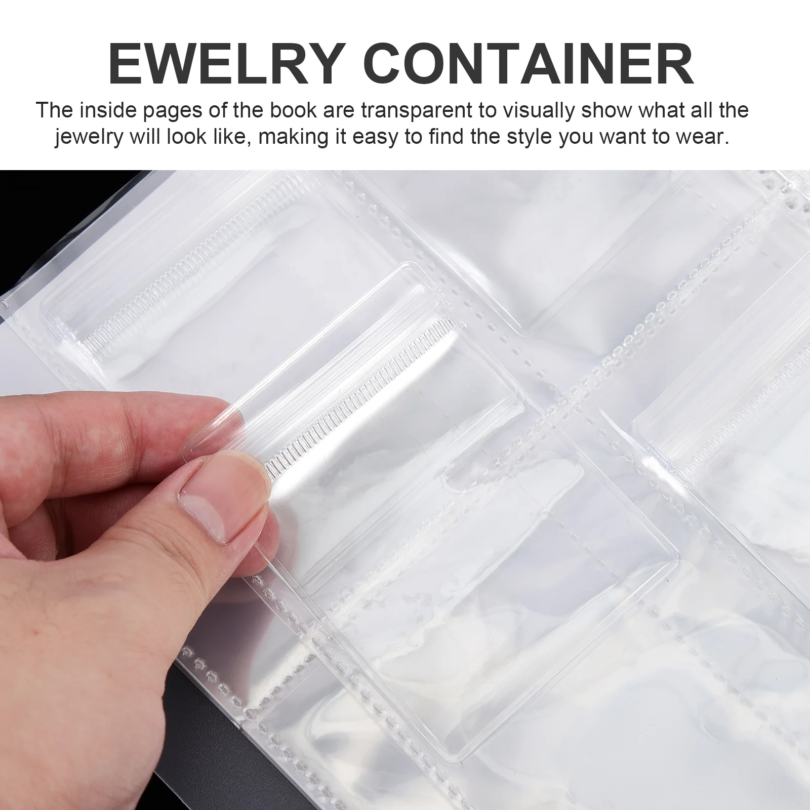 1 комплект, 1 комплект, прозрачная книга для хранения ювелирных изделий, прозрачный чехол для ожерелья, сережек, кольца, органайзер, ПВХ, дорожная подарочная сумка, маленькие ювелирные изделия
1 комплект, 1 комплект, прозрачная книга для хранения ювелирных изделий, прозрачный чехол для ожерелья, сережек, кольца, органайзер, ПВХ, дорожная подарочная сумка, маленькие ювелирные изделия