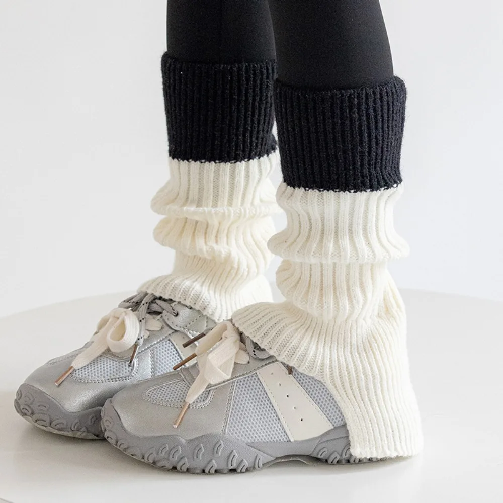 Cute Harajuku Children's Leg Warmers Color Blocking Japanese Style Knitted Foot Cover Kawaii Casual Lolita Knitted Socks Lady
Cute Harajuku Children's Leg Warmers Color Blocking Japanese Style Knitted Foot Cover Kawaii Casual Lolita Knitted Socks Lady