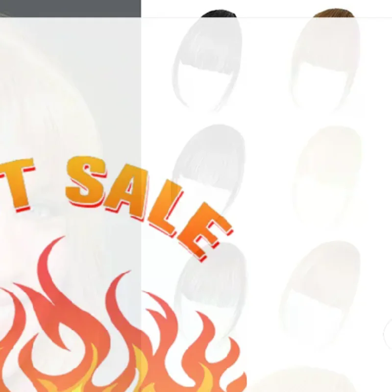 Synthetic Fake Air Bangs Natural Hair Extension Front Fringes Hairpiece Black Brown Clip In Bangs Double Sideburns Hair Styling
Synthetic Fake Air Bangs Natural Hair Extension Front Fringes Hairpiece Black Brown Clip In Bangs Double Sideburns Hair Styling