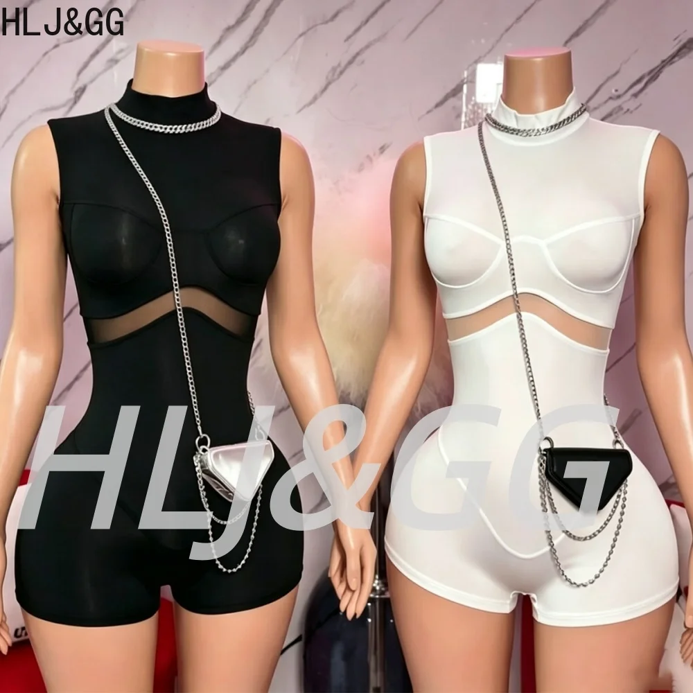 HLJ&GG Sexy Women Bodycon One Piece Rompers Lady Letter Print Sleeveless Design Jumpsuits Fashion Solid Sporty Overall 2026 New
HLJ&GG Sexy Women Bodycon One Piece Rompers Lady Letter Print Sleeveless Design Jumpsuits Fashion Solid Sporty Overall 2026 New