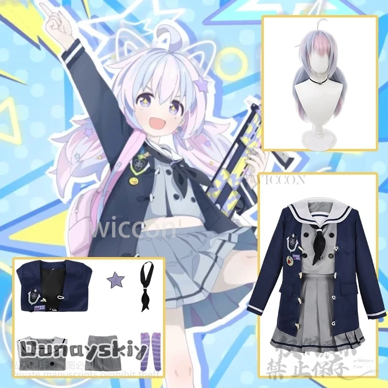 Anime Game Blue Archive Cosplay Uzawa Reisa Kawaii Loli Japanese Girls JK School Uniform Dress Lovely Lolita Wigs Role-play Suit
Anime Game Blue Archive Cosplay Uzawa Reisa Kawaii Loli Japanese Girls JK School Uniform Dress Lovely Lolita Wigs Role-play Suit
