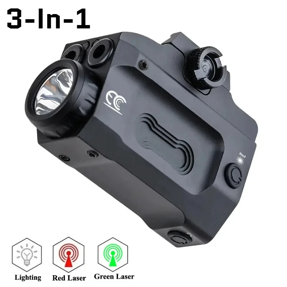 Tactical Gun Light Combo Green/Red Dots Sight LED Flashlight USB Rechargeable Strobe with Quick Install Rail Outdoor Hunting
Tactical Gun Light Combo Green/Red Dots Sight LED Flashlight USB Rechargeable Strobe with Quick Install Rail Outdoor Hunting