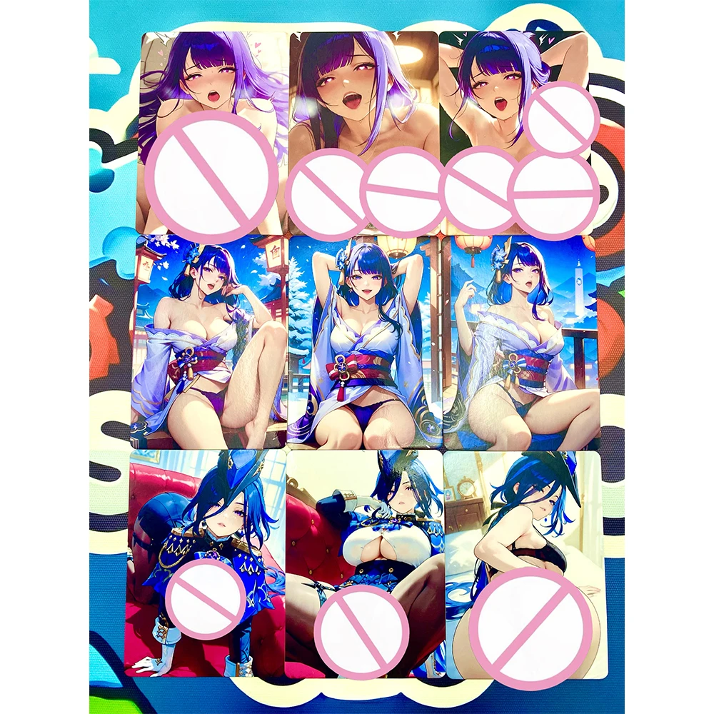 9PCS/Set Genshin Impact Cards Collector's Edition Anime Card Rare Sexy Bikini Girl Desktop Decor Custom Otaku Birthday Gifts
9PCS/Set Genshin Impact Cards Collector's Edition Anime Card Rare Sexy Bikini Girl Desktop Decor Custom Otaku Birthday Gifts