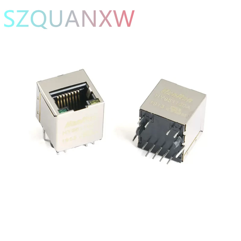 10PCS HY951180A vertical RJ45 socket 100Base-T WiFi network connector with LED
10PCS HY951180A vertical RJ45 socket 100Base-T WiFi network connector with LED