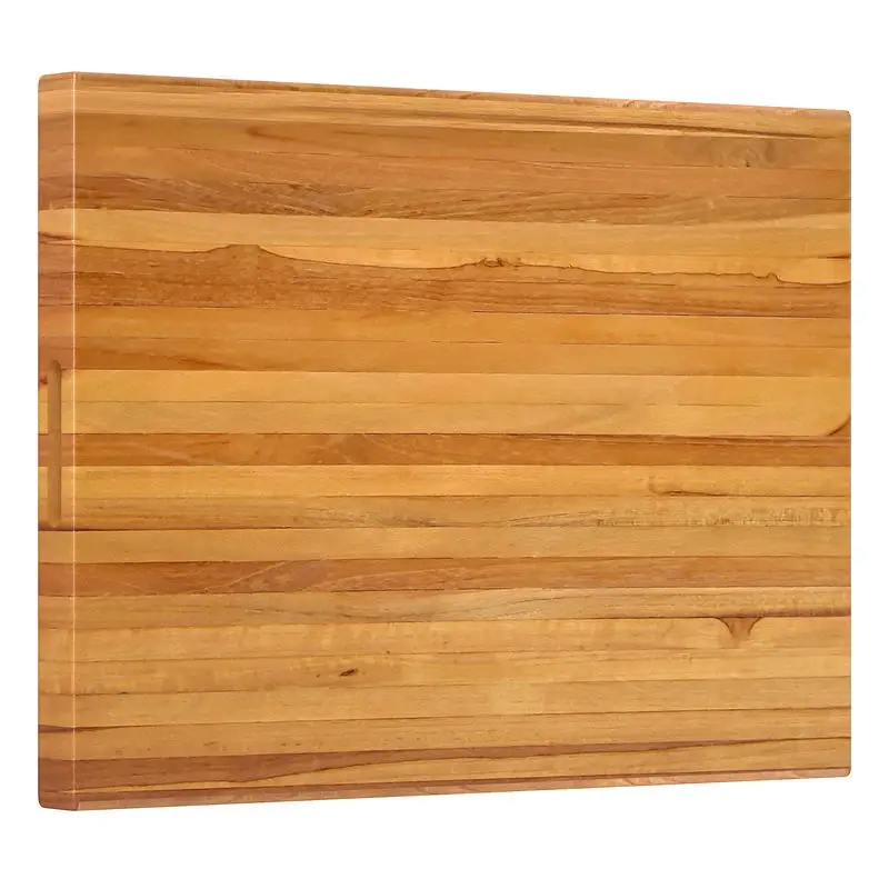Teak Wood Cutting Board Extra Large 24 Inch Reversible Cutting Board with Handle
Teak Wood Cutting Board Extra Large 24 Inch Reversible Cutting Board with Handle