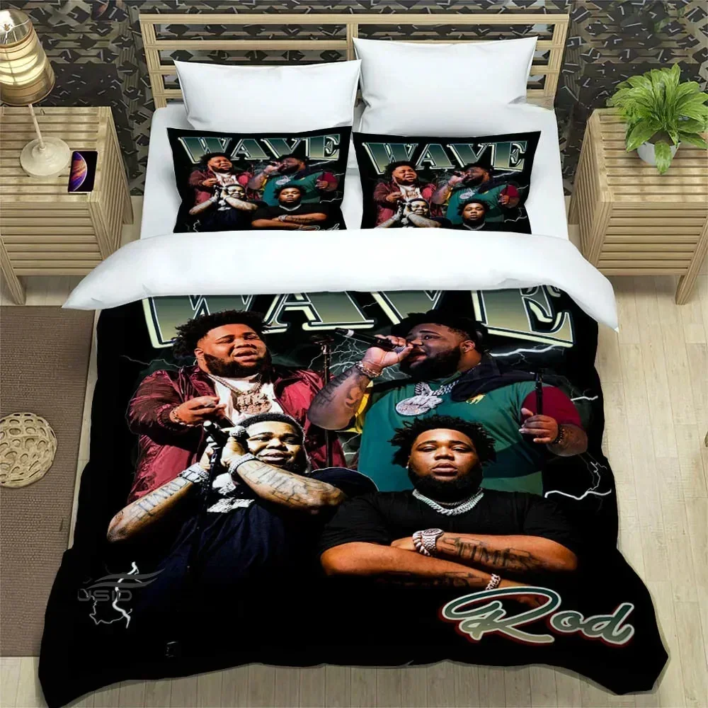 Popular Music Rod Wave Print Bedding Sets exquisite bed supplies set duvet cover comforter set bedding set luxury birthday gift
Popular Music Rod Wave Print Bedding Sets exquisite bed supplies set duvet cover comforter set bedding set luxury birthday gift