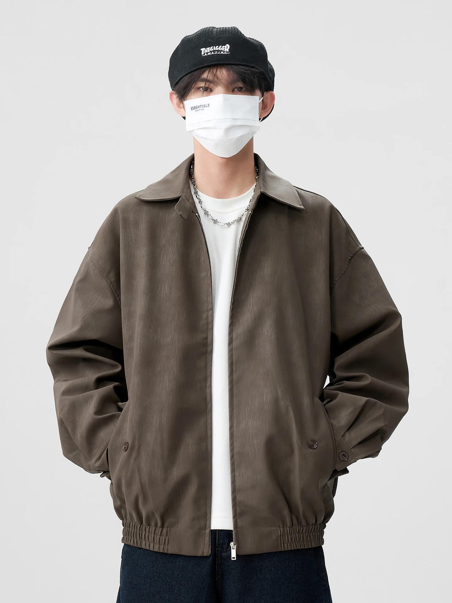 Genio Lamode, кожаный джет в американском стиле ретро с принтом тай-дай, мужская зимняя уличная повседневная верхняя одежда с крутым воротником, теплая Thiened
Genio Lamode, кожаный джет в американском стиле ретро с принтом тай-дай, мужская зимняя уличная повседневная верхняя одежда с крутым воротником, теплая Thiened