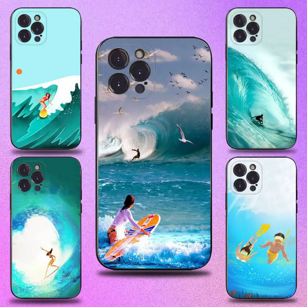 Beach surf girl Phone Case For iPhone 16,15,14,13,12,11 Plus,Pro Max,XS,X,XR,SE,Mini,8,7,Soft Silicone Black Cover
Beach surf girl Phone Case For iPhone 16,15,14,13,12,11 Plus,Pro Max,XS,X,XR,SE,Mini,8,7,Soft Silicone Black Cover