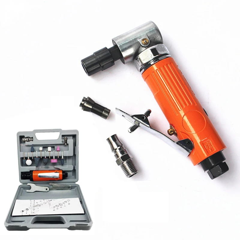 Air Angle Die Grinder 1/4'' Pneumatic Right Pneumatic Angle Grinder Air-Powered 90 Degree For Cutting Polishing Grinding Heads
Air Angle Die Grinder 1/4'' Pneumatic Right Pneumatic Angle Grinder Air-Powered 90 Degree For Cutting Polishing Grinding Heads