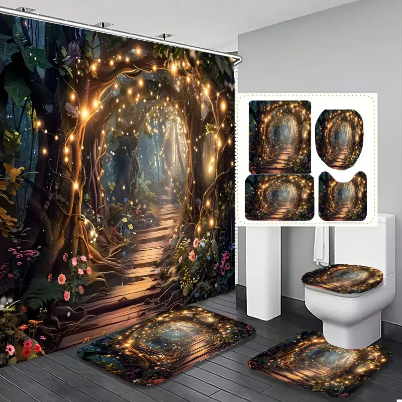 Bathroom Four-Piece Set: The Perfect Choice for Quality Enthusiasts Seeking Ultimate Comfort and Style with a Magical Forest
Bathroom Four-Piece Set: The Perfect Choice for Quality Enthusiasts Seeking Ultimate Comfort and Style with a Magical Forest