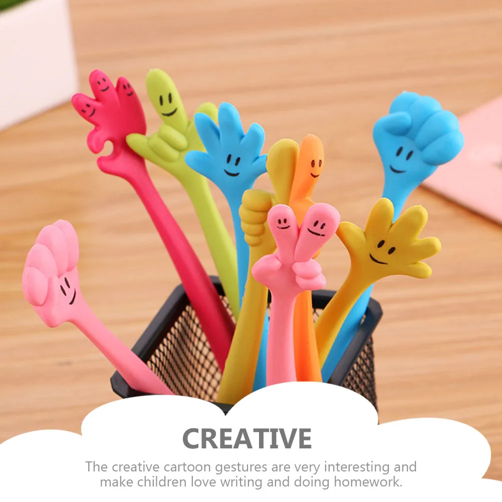 Multicolored Cartoon Emoticon Pen Funny Motivational Pens Fashionable Cute Silicone
Multicolored Cartoon Emoticon Pen Funny Motivational Pens Fashionable Cute Silicone