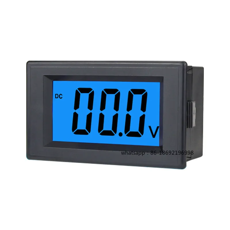 YXV85-30/31 Измеритель напряжения постоянного тока, цифровой дисплей, 12 В, 24 В, 600 В, небольшой цифровой измеритель постоянного тока, источник питания AC220 В
YXV85-30/31 Измеритель напряжения постоянного тока, цифровой дисплей, 12 В, 24 В, 600 В, небольшой цифровой измеритель постоянного тока, источник питания AC220 В