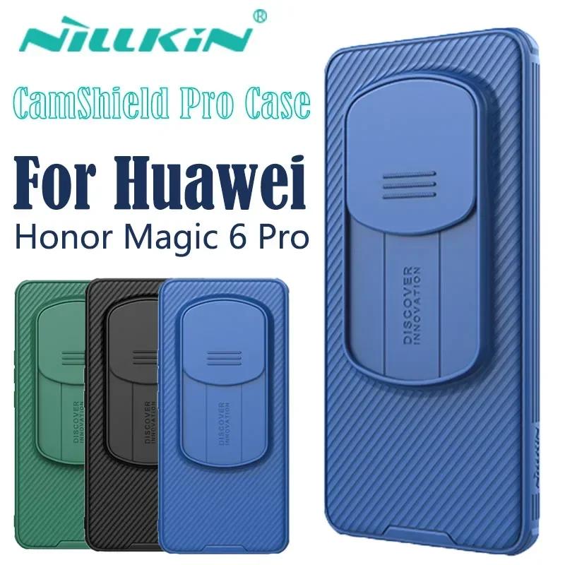 NILLKIN CamShield Pro Case for Honor Magic 6 Pro, Anti-peeping Protective Case, Camera Slide Lens Protection, PC Hard Back Cover
NILLKIN CamShield Pro Case for Honor Magic 6 Pro, Anti-peeping Protective Case, Camera Slide Lens Protection, PC Hard Back Cover