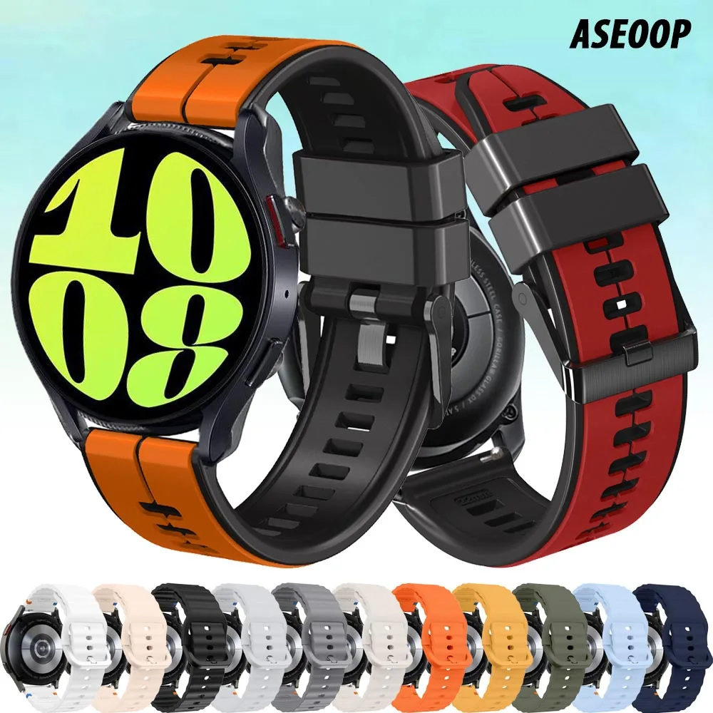 Летний ремешок для часов Samsung Galaxy 7/FE/5 Pro/6/4 classic 44 40 мм, силиконовый спортивный ремень, браслет correa Galaxy watch 46 мм, ремешок
Летний ремешок для часов Samsung Galaxy 7/FE/5 Pro/6/4 classic 44 40 мм, силиконовый спортивный ремень, браслет correa Galaxy watch 46 мм, ремешок