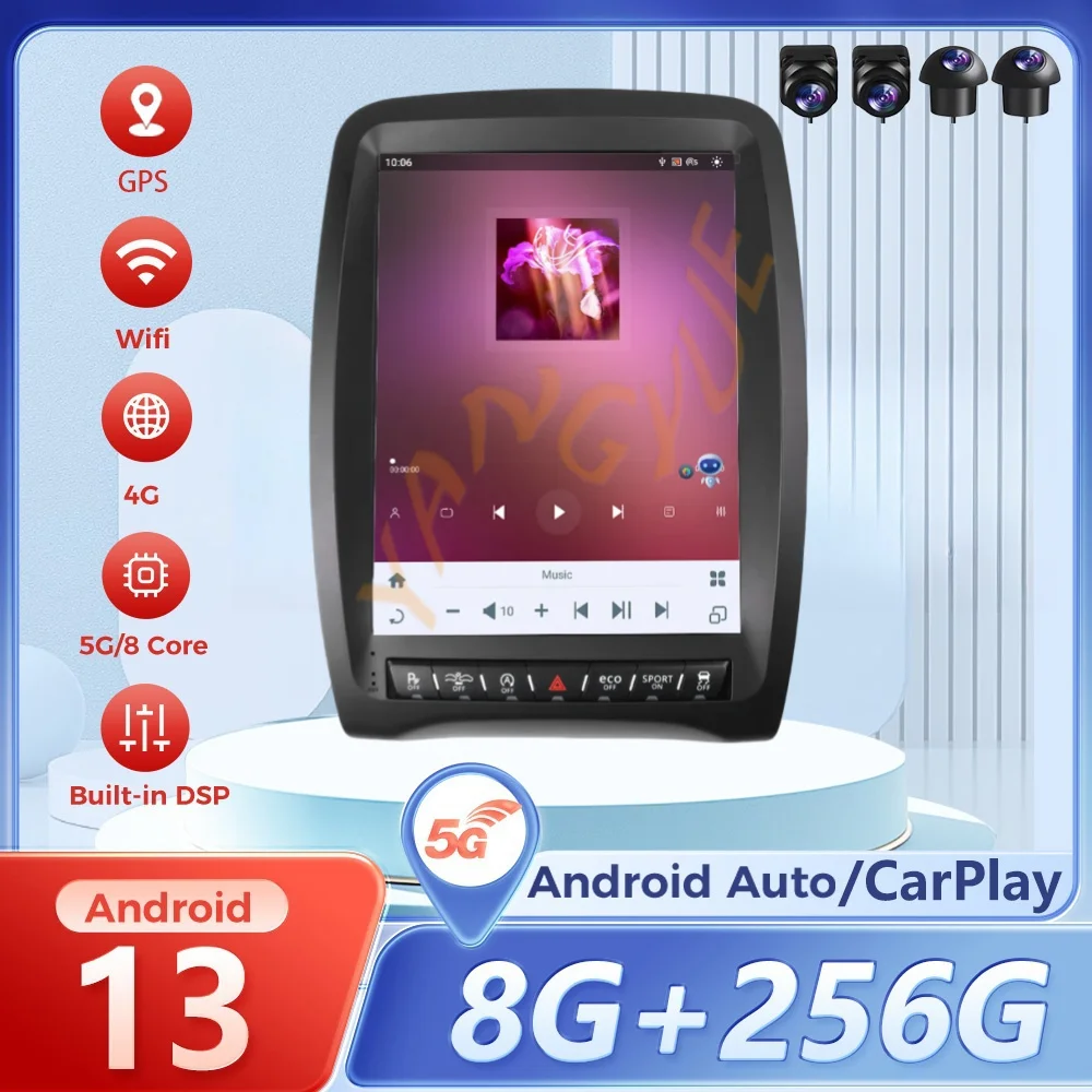 CCZ Multimedia For Dodge Durango 2011-2020 Car Screen Radio Android Stereo Video Player Stereo GPS Carplay Navigation Head Unit
CCZ Multimedia For Dodge Durango 2011-2020 Car Screen Radio Android Stereo Video Player Stereo GPS Carplay Navigation Head Unit