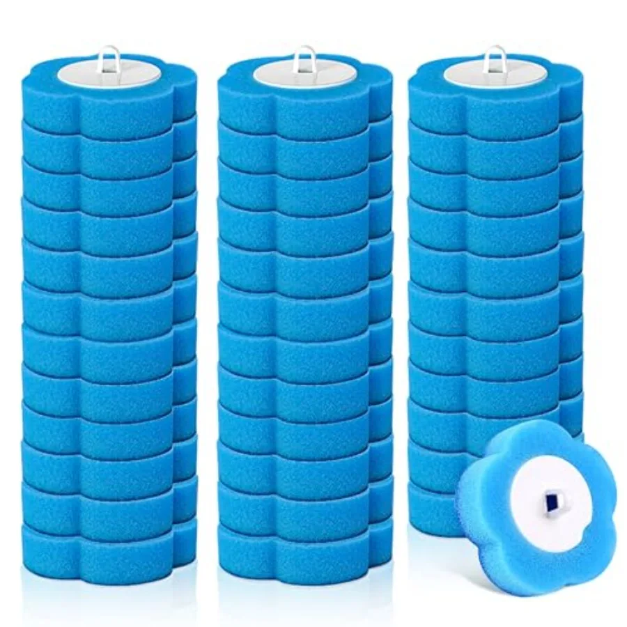 Toilet Bowl Wand - Disposable Replacement Brush Heads, Household Bowl Cleaners Refill Pads, Toilet Sponge Brush Scrubbers Clean
Toilet Bowl Wand - Disposable Replacement Brush Heads, Household Bowl Cleaners Refill Pads, Toilet Sponge Brush Scrubbers Clean