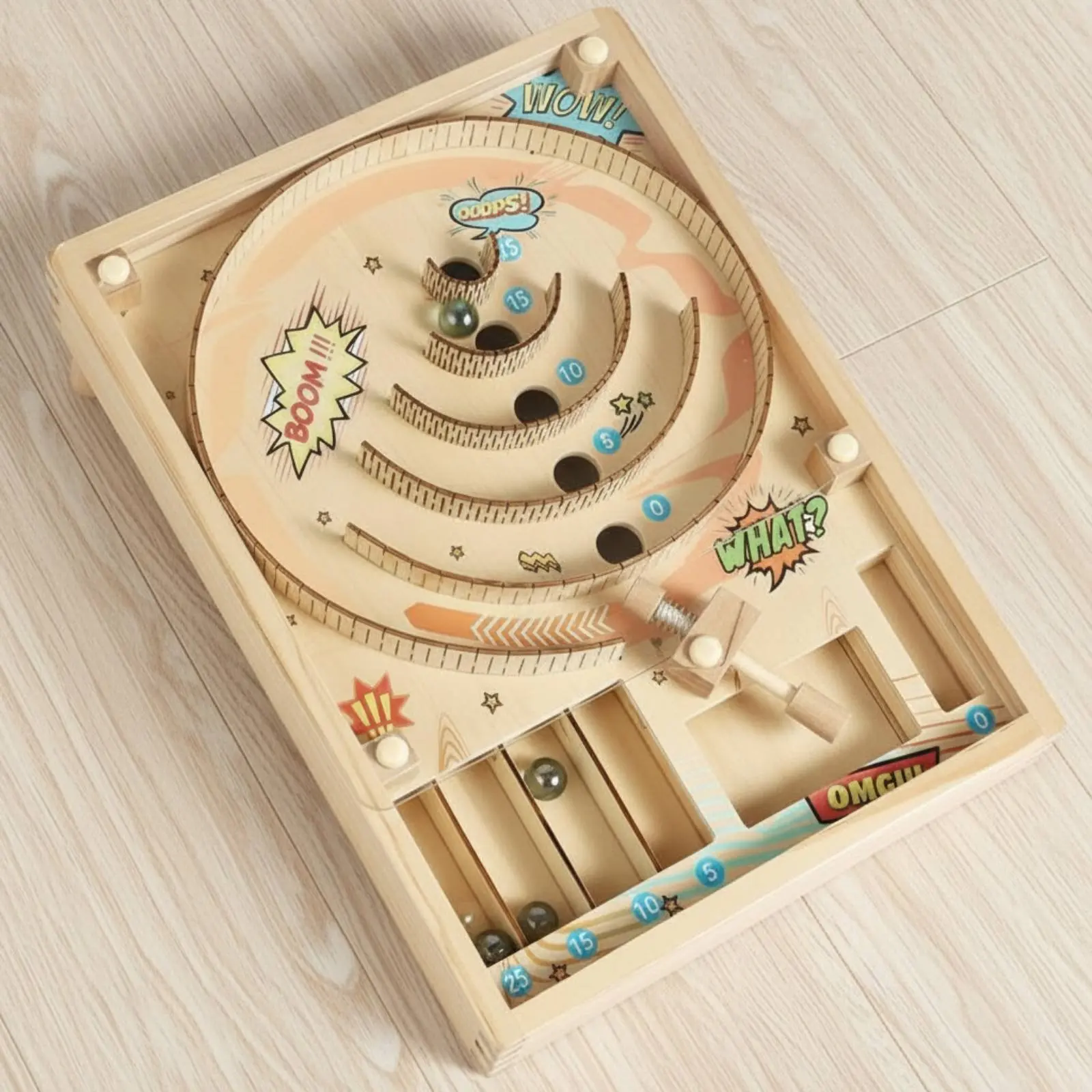 Настольная игра с шариками для развития координации, деревянный лабиринт для детей, пинбол для вечеринок
Настольная игра с шариками для развития координации, деревянный лабиринт для детей, пинбол для вечеринок