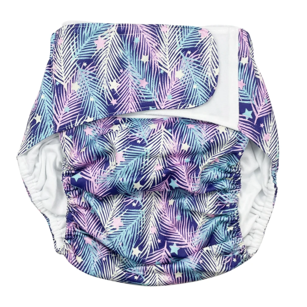 Reusable Washable Adult Diapers Elderly Incontinence Underwear Printed AB DL Disposable for Person with Disability 1 Piece
Reusable Washable Adult Diapers Elderly Incontinence Underwear Printed AB DL Disposable for Person with Disability 1 Piece