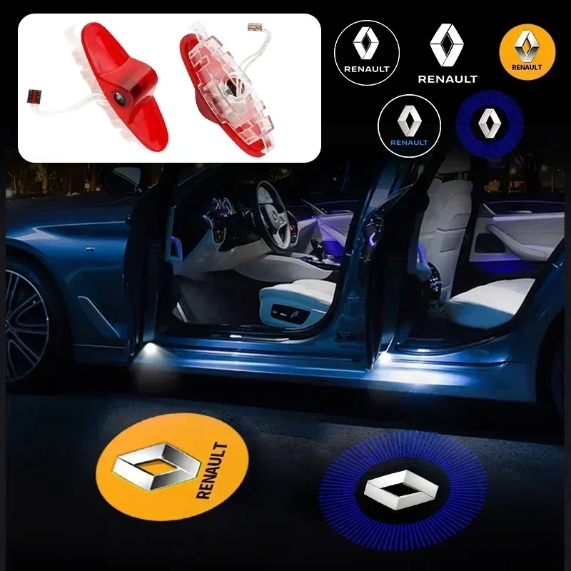 2pcs Car Door Welcome Logo Light For Renault 2 3 Koleos Latitude Talisman Laguna Magane Advanced Exterior Accessories LED Lamp
2pcs Car Door Welcome Logo Light For Renault 2 3 Koleos Latitude Talisman Laguna Magane Advanced Exterior Accessories LED Lamp