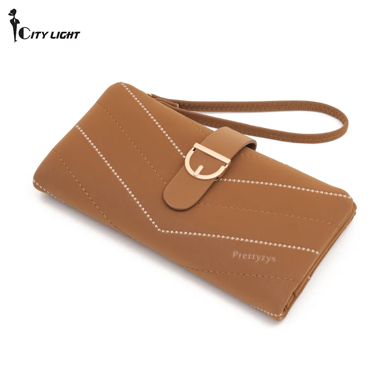 New Women Wallets Long Style Wallet Ladies Credit Card Holder With Wrist strap Coin Purse
New Women Wallets Long Style Wallet Ladies Credit Card Holder With Wrist strap Coin Purse