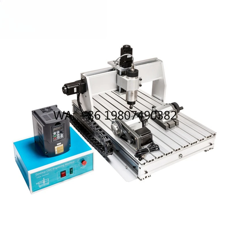 3 Axis 4 Axis Desktop CNC Milling Machine Mini Engraving Equipment for Wood Plastic PVC Metal Processing
3 Axis 4 Axis Desktop CNC Milling Machine Mini Engraving Equipment for Wood Plastic PVC Metal Processing