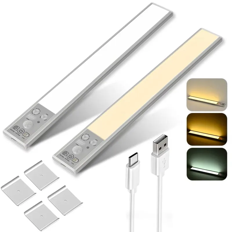 New Multifunctional Led cabinet light Kitchen lights motion sensor TYPE-C LED Lamps Cabinet Motion Sensor Light
New Multifunctional Led cabinet light Kitchen lights motion sensor TYPE-C LED Lamps Cabinet Motion Sensor Light
