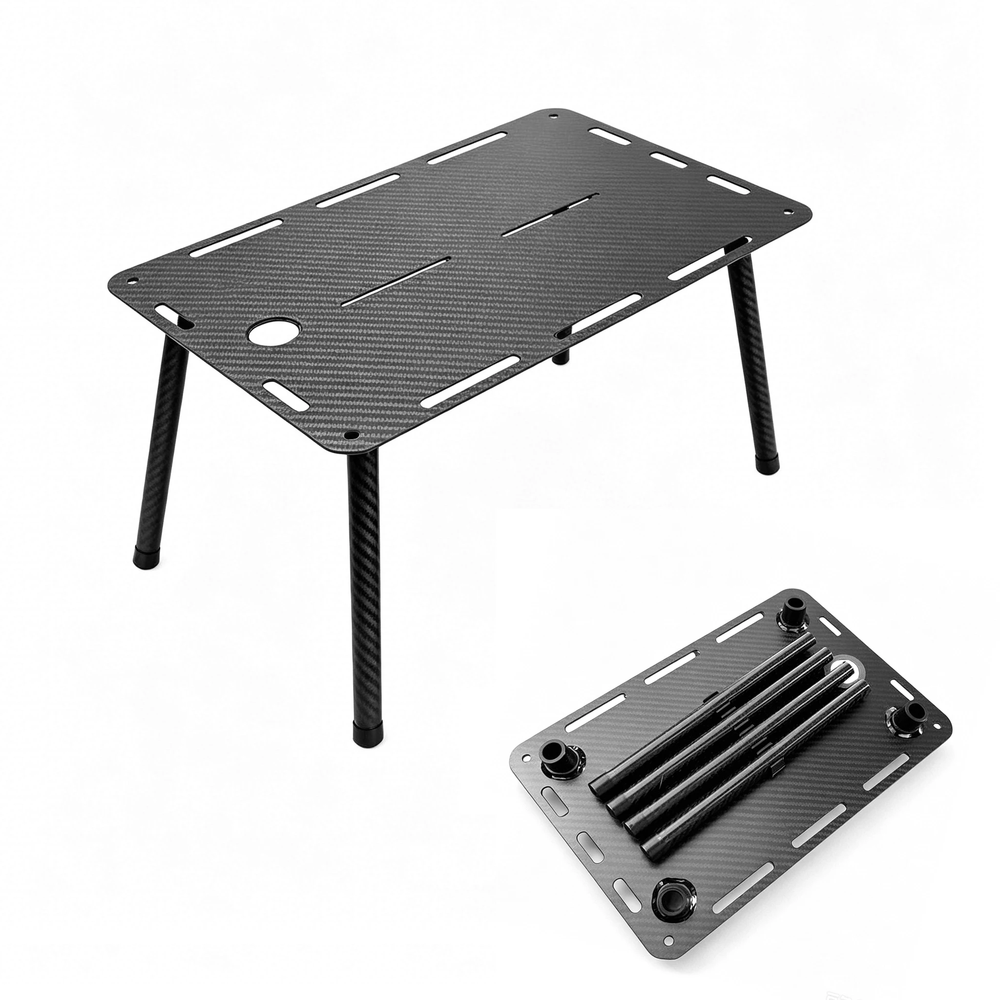 Lightweight Carbon Fiber Hiking Table BC Small Camping Table Quick-Release Leg 20kg Load Capacity
Lightweight Carbon Fiber Hiking Table BC Small Camping Table Quick-Release Leg 20kg Load Capacity