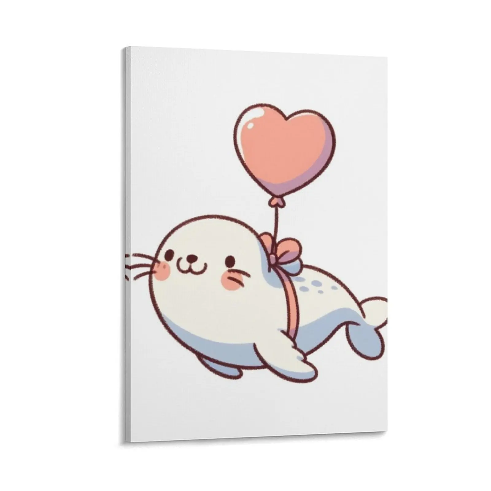 Heart Balloon Cute Seal Canvas Painting korean room decor Wall decoration poster
Heart Balloon Cute Seal Canvas Painting korean room decor Wall decoration poster