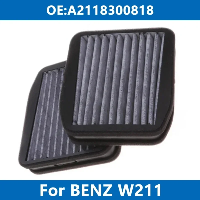 Cabin Air Filter Carbon Car Conditioner A2118300818 For Mercedes Benz W211 S211 T-Model E200 E220 E240 E270 E280 E320 E400 E500
Cabin Air Filter Carbon Car Conditioner A2118300818 For Mercedes Benz W211 S211 T-Model E200 E220 E240 E270 E280 E320 E400 E500