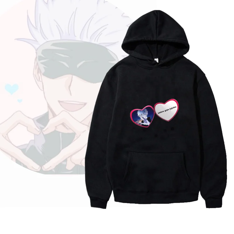 Hot Anime Graphic Hoodie Satoru Gojo Sweatshirt Women Men Casual Pullover Funny Unisex Clothes Y2k Streetwear
Hot Anime Graphic Hoodie Satoru Gojo Sweatshirt Women Men Casual Pullover Funny Unisex Clothes Y2k Streetwear