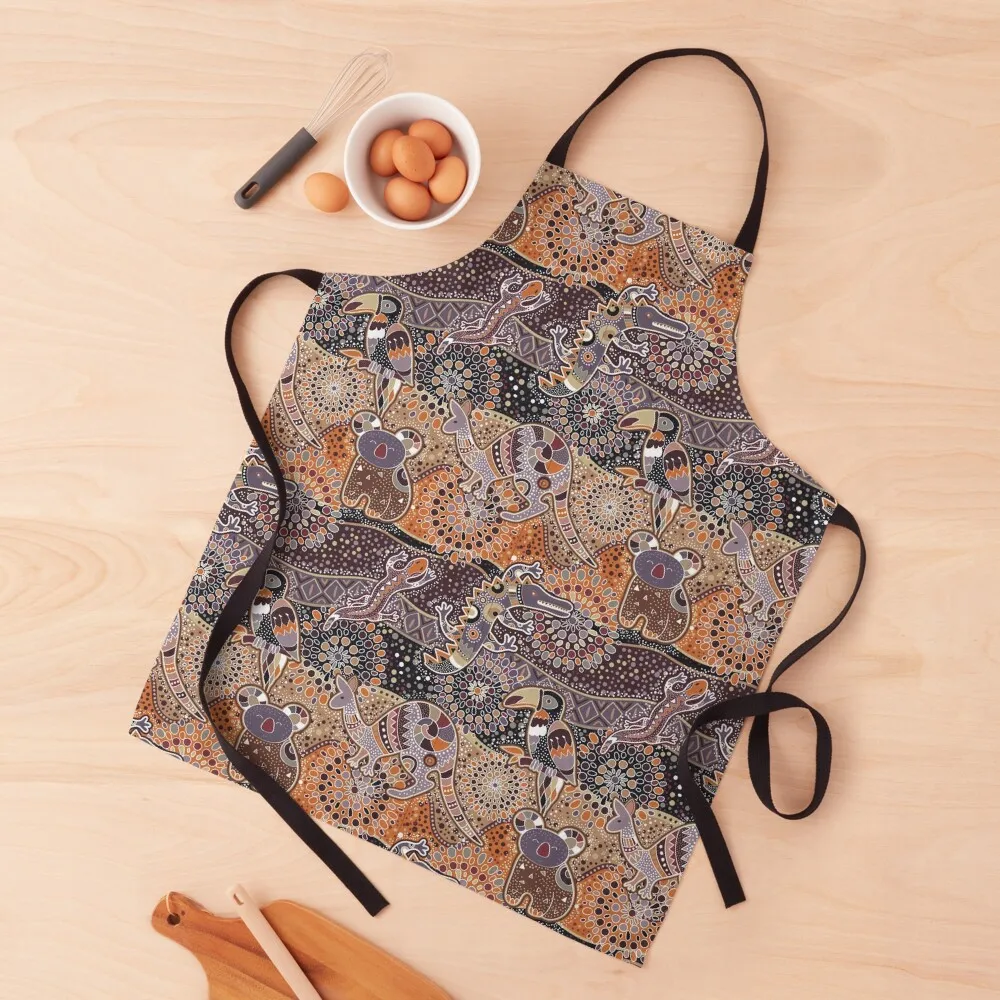 Australian native aboriginal art Apron Women's Dress Kitchen Tools Accessories Apron
Australian native aboriginal art Apron Women's Dress Kitchen Tools Accessories Apron