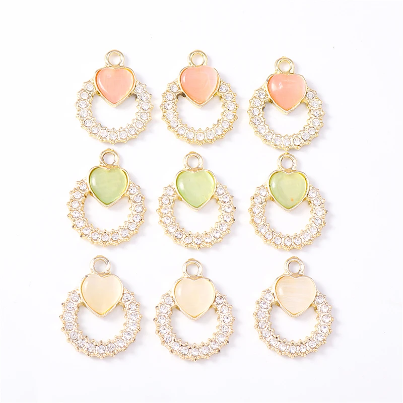 Duarte 20Pcs/Lot Delicate Crystal Love Heart Charms Pendants for Jewelry Making DIY Drop Earrings Necklaces Bracelet Accessories
Duarte 20Pcs/Lot Delicate Crystal Love Heart Charms Pendants for Jewelry Making DIY Drop Earrings Necklaces Bracelet Accessories