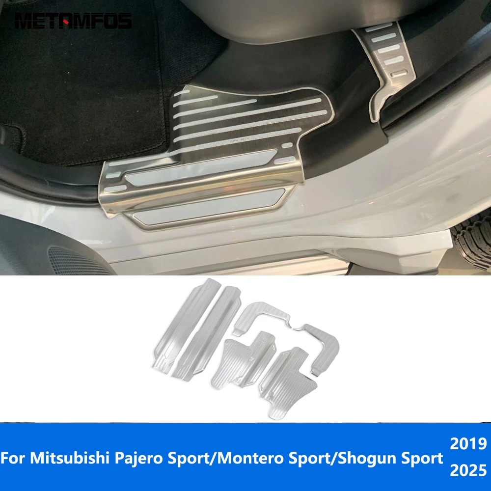 For Mitsubishi Pajero/Montero/Shogun Sport 2019-2023 2024 2025 Door Sill Scuff Plate Welcome Pedal Entry Guard Car Accessories
For Mitsubishi Pajero/Montero/Shogun Sport 2019-2023 2024 2025 Door Sill Scuff Plate Welcome Pedal Entry Guard Car Accessories