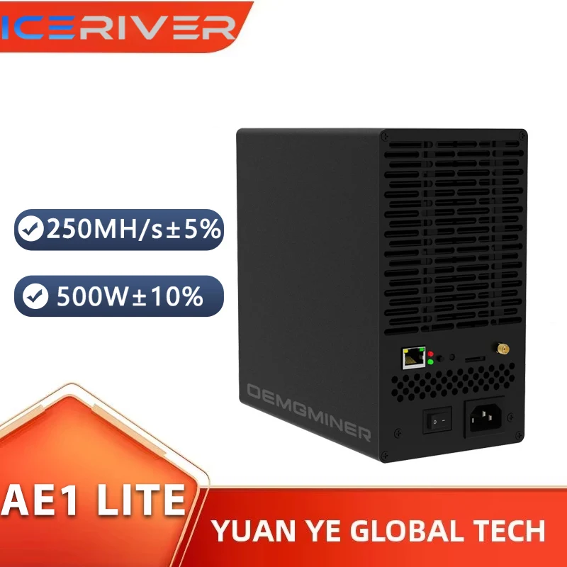 New ICERIVER ALEO AE1 LITE 250MH/S Mining Rig Efficient 500W High-Performance ALEO Asic Miner with PSU
New ICERIVER ALEO AE1 LITE 250MH/S Mining Rig Efficient 500W High-Performance ALEO Asic Miner with PSU