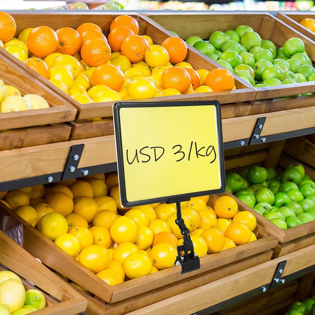 2 шт. многоразовые зажимы для ценников, прочные, легкие, портативные, из АБС-пластика, для супермаркетов, фруктовых и овощных магазинов, для ценовых табло
2 шт. многоразовые зажимы для ценников, прочные, легкие, портативные, из АБС-пластика, для супермаркетов, фруктовых и овощных магазинов, для ценовых табло