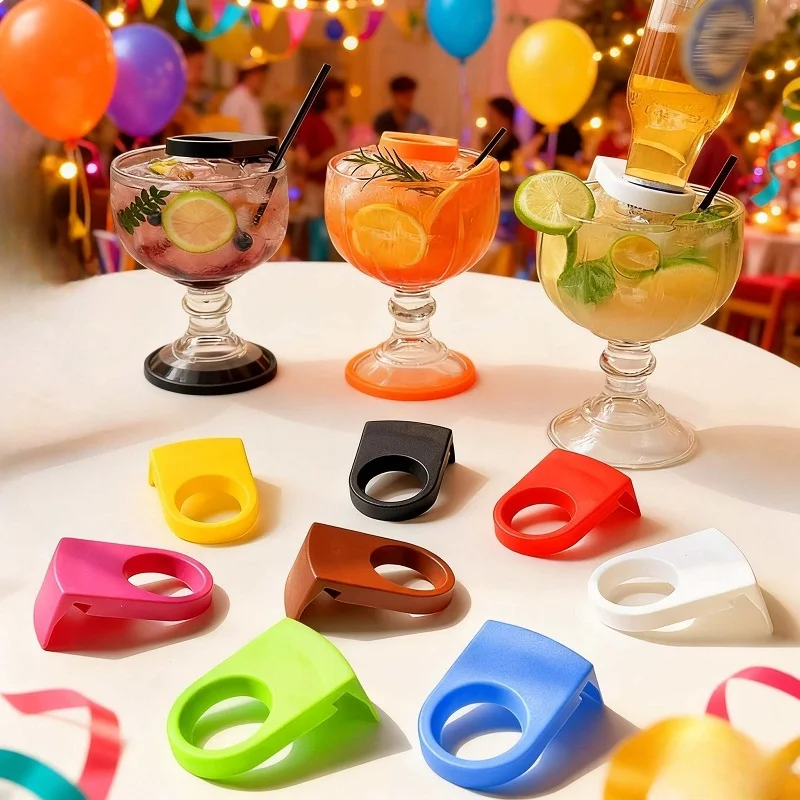 9pcs Cocktail Glass Buckles 8.2x5.5x3.5cm Drink Bottle Holders Snap Bar Drink Clips for Mixing Wine
9pcs Cocktail Glass Buckles 8.2x5.5x3.5cm Drink Bottle Holders Snap Bar Drink Clips for Mixing Wine