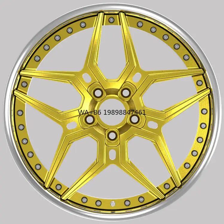 for High Quality New 2 Piece Aluminum Alloy Forged Wheels 18*8J 5x112 S77 30mm ET Multi-Spoke Silver Finish for Repair & Replace
for High Quality New 2 Piece Aluminum Alloy Forged Wheels 18*8J 5x112 S77 30mm ET Multi-Spoke Silver Finish for Repair & Replace