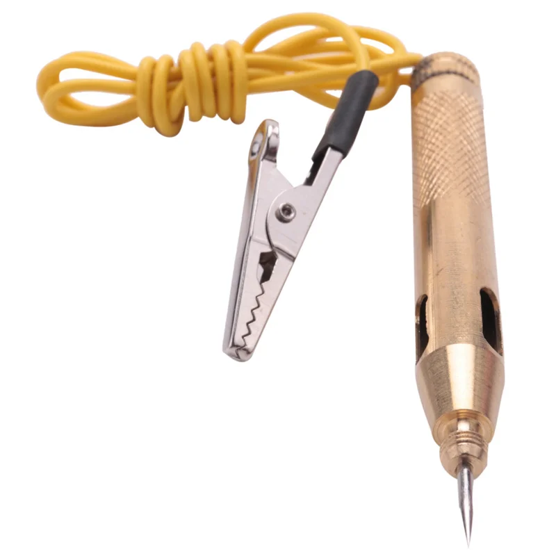 75STO-5X 6V 12V 24V Car Light Tester Automotive Electrical Tester Test Lamp Probe Repair Pen 
75STO-5X 6V 12V 24V Car Light Tester Automotive Electrical Tester Test Lamp Probe Repair Pen