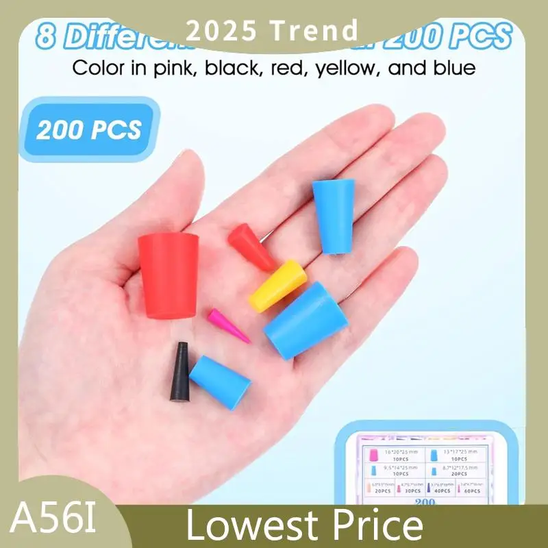 A56I Top Silicone Plugs Tapered Plug Kit Powder Coating Plugs For Coating, Round Hole,Painting
A56I Top Silicone Plugs Tapered Plug Kit Powder Coating Plugs For Coating, Round Hole,Painting
