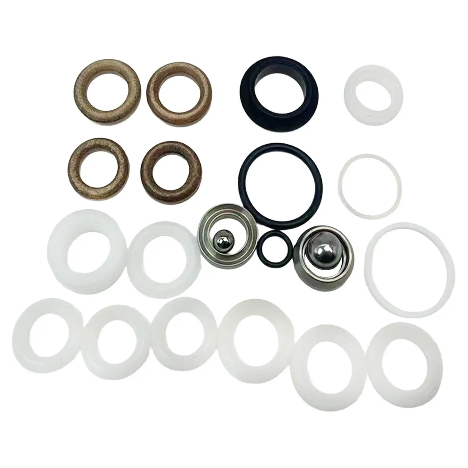 244194 Pump Repair Packings Kit Seal Rings Replacement Packings Seals Accessories Maintenance Kit for 390 Airless Paint Sprayer
244194 Pump Repair Packings Kit Seal Rings Replacement Packings Seals Accessories Maintenance Kit for 390 Airless Paint Sprayer