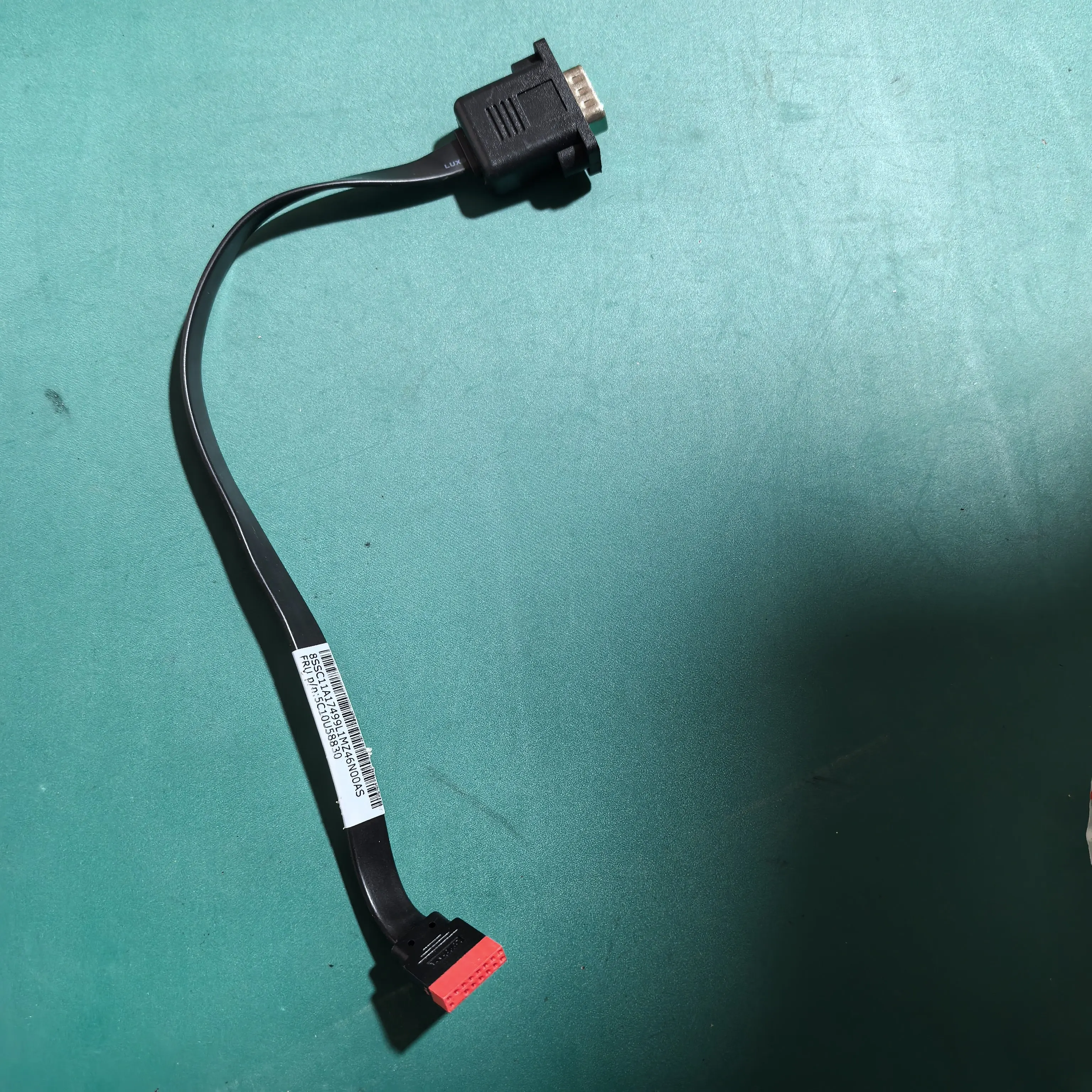 For Lenovo ThinkCentre M70s Gen 5 5C10U58830 New Genuine Fru Com1 Cable
For Lenovo ThinkCentre M70s Gen 5 5C10U58830 New Genuine Fru Com1 Cable